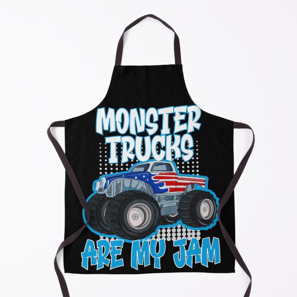 Item preview, Monster Trucks Are My Jam Funny Monster Trucks Usa Flag designed and sold by Mr-Kawachi.