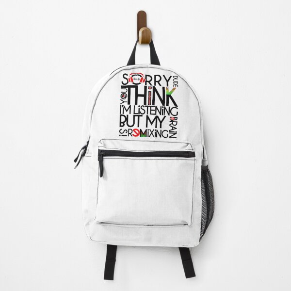 Item preview, DJ - SORRY DUDE MY BRAIN IS REMIXING - FUNNY QUOTE - PRODUCER black designed and sold by KoolDsignsMUSIC.
