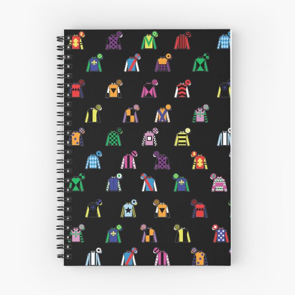 Item preview, Horse Racing Jockey Silk Print Black designed and sold by sheridanqt.