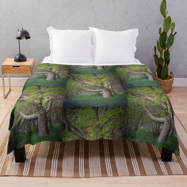 Item preview, Bluebells Beneath the Mysterious Tree designed and sold by heidipics.