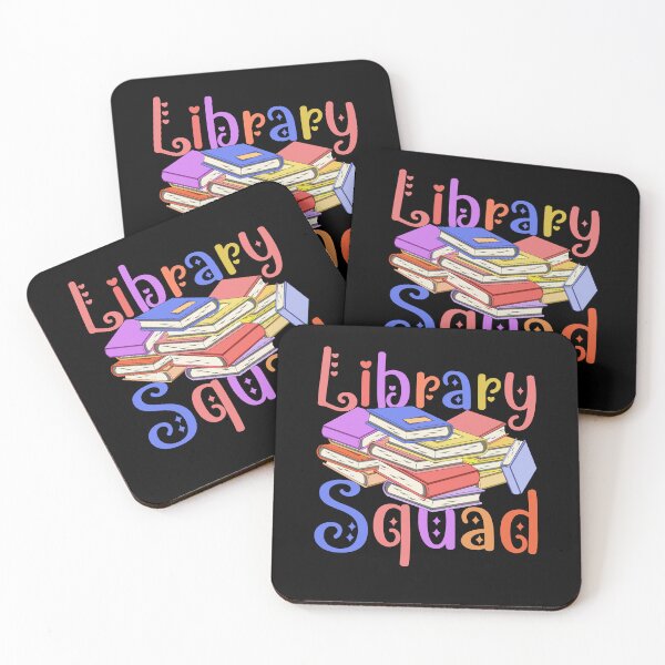 Item preview, Library Squad Book Nerd Reading Books Literature Funny Librarian designed and sold by bestshirtdesign.