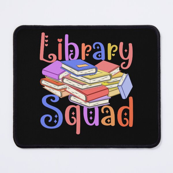 Item preview, Library Squad Book Nerd Reading Books Literature Funny Librarian designed and sold by bestshirtdesign.