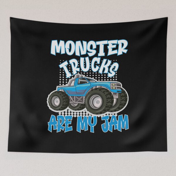 Item preview,  Monster Trucks Are My Jam Funny Monster Trucks  designed and sold by Mr-Kawachi.