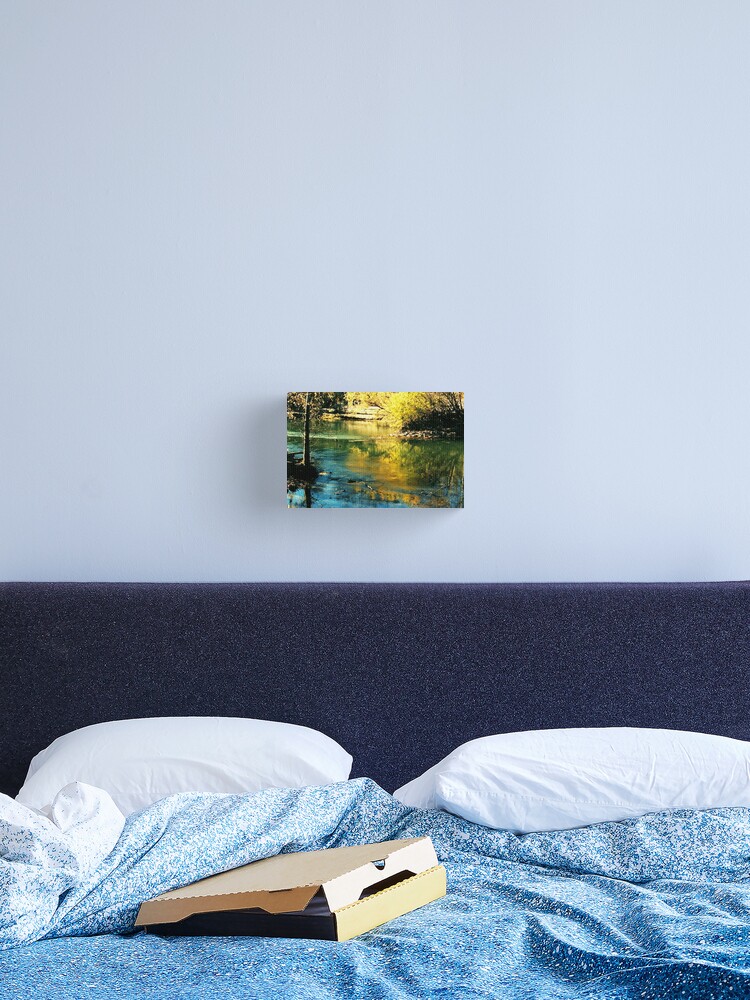Thumbnail 2 of 3, Canvas Print, Mirror designed and sold by royce.