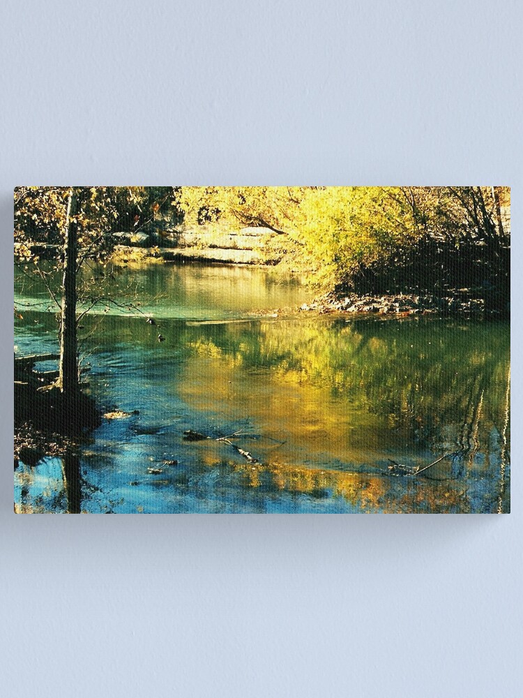Thumbnail 1 of 3, Canvas Print, Mirror designed and sold by royce.