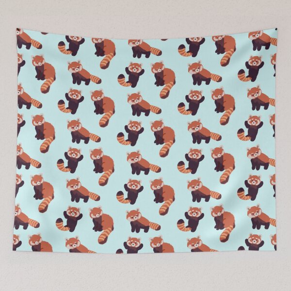 Item preview, Three cute red pandas designed and sold by Mayarart.