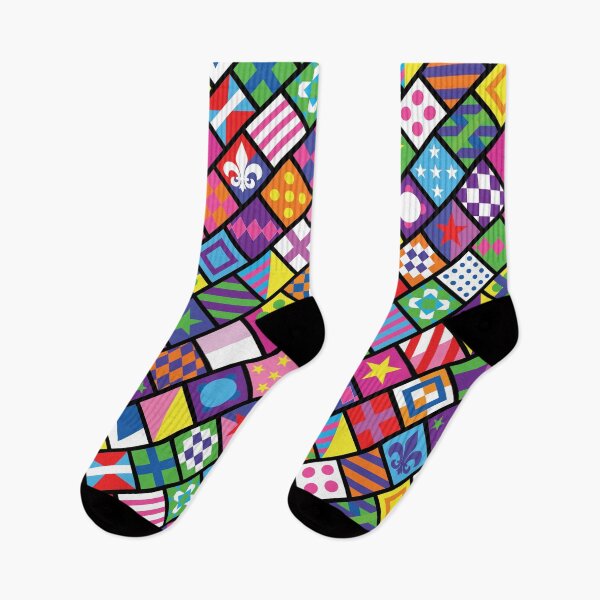 Item preview, Horse racing colorful jockey squares designed and sold by sheridanqt.