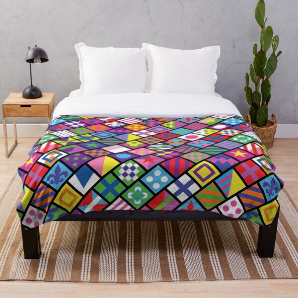 Item preview, Horse racing colorful jockey squares designed and sold by sheridanqt.