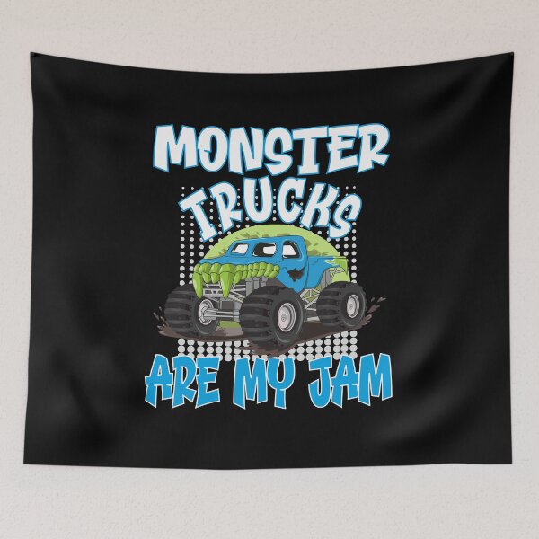 Item preview,  Monster Trucks Are My Jam Funny Monster Trucks  designed and sold by Mr-Kawachi.