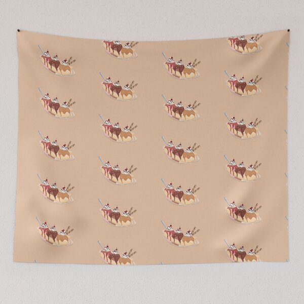 Item preview, Banana split   designed and sold by Purplepugprints.