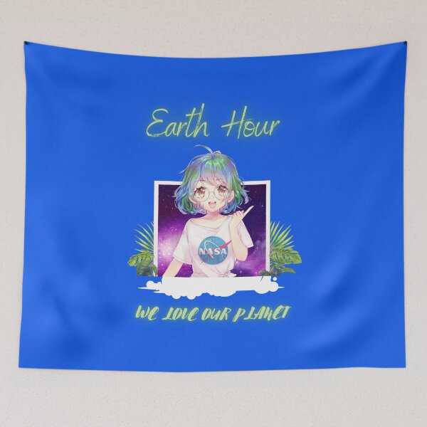Item preview, Earth Hour  designed and sold by Theanimebubble.