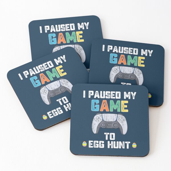 Item preview, I Paused My Game To Egg Hunt Easter Funny Gamer Boys Kids designed and sold by zacben.