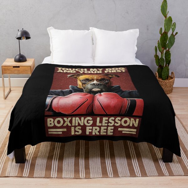 Item preview, Touch my dog and your first boxing lesson is free designed and sold by KinstleHawa.