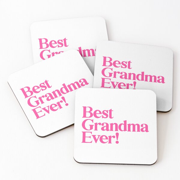 Item preview, Best Grandma Ever - Best Gift for Grandma - Pink designed and sold by heyluckyseven.