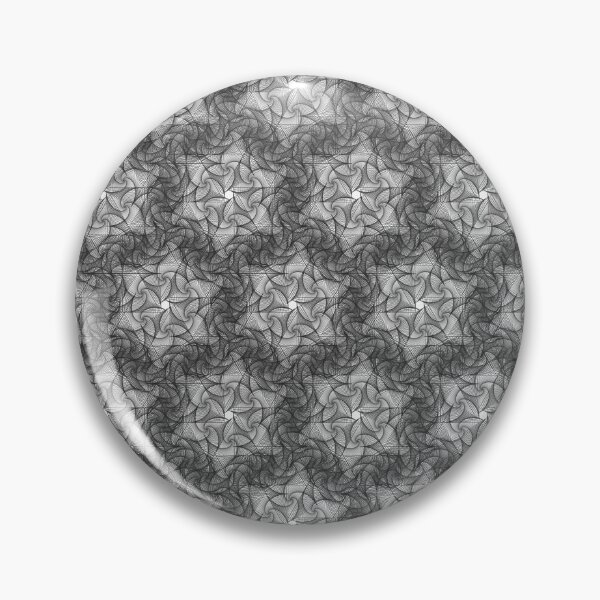 Item preview, Black Gray Geometric Lace Patterns 2 designed and sold by BilgePaksoylu.