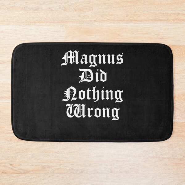 Item preview, Magnus did nothing wrong Essential T-Shirt designed and sold by VincentPedde.