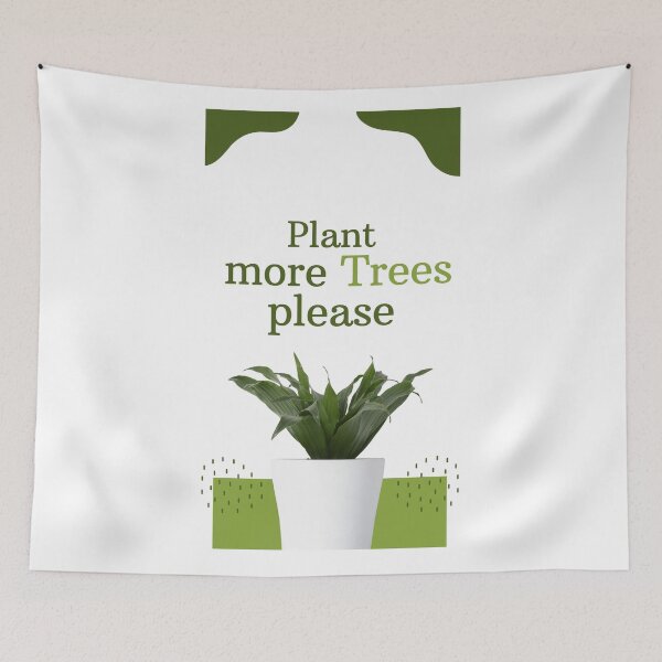 Item preview, more trees please plant it designed and sold by Be-Trending.