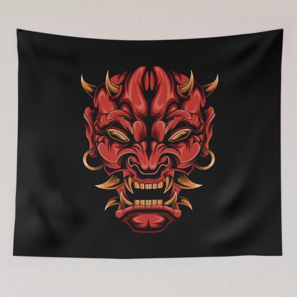 Item preview, Oni Mask designed and sold by Marciano Graphic.