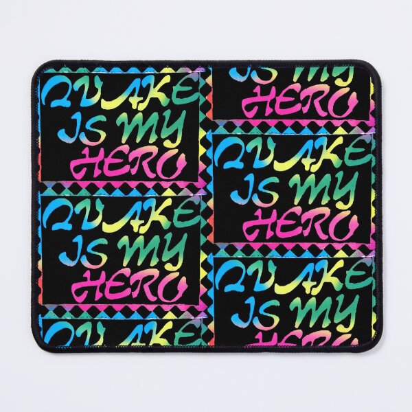 Item preview, Quake Is My Hero (In Rainbow With A Border) designed and sold by Florals-And-CS.