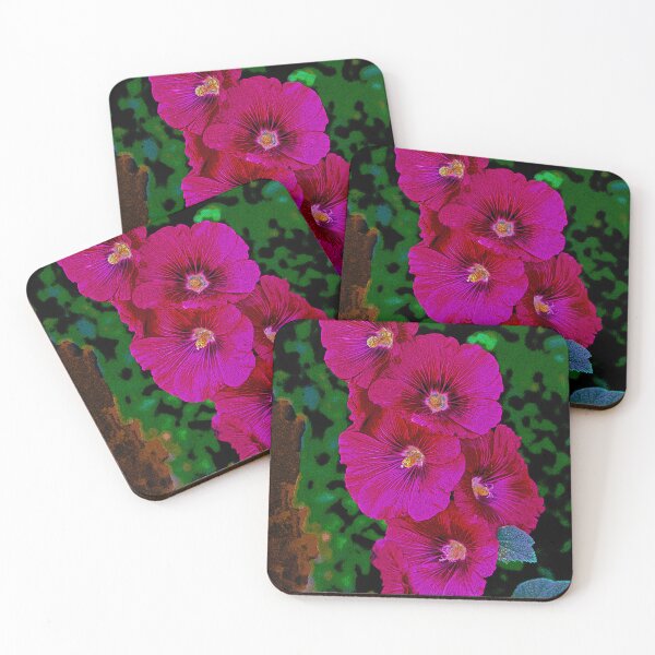 Item preview, Hollyhocks growing in Old Mesilla, N.M. designed and sold by William E Lopez.