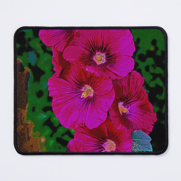 Item preview, Hollyhocks growing in Old Mesilla, N.M. designed and sold by William E Lopez.