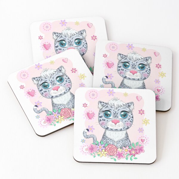 Item preview, Cute Cat Flowers designed and sold by King of Colored Stickers.