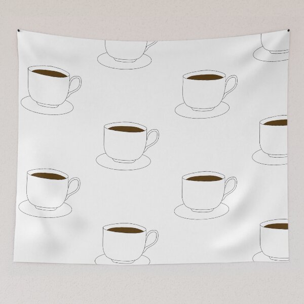 Aperçu de l'œuvre Juste une jolie tasse de café créée et vendue par Encie-Designs.