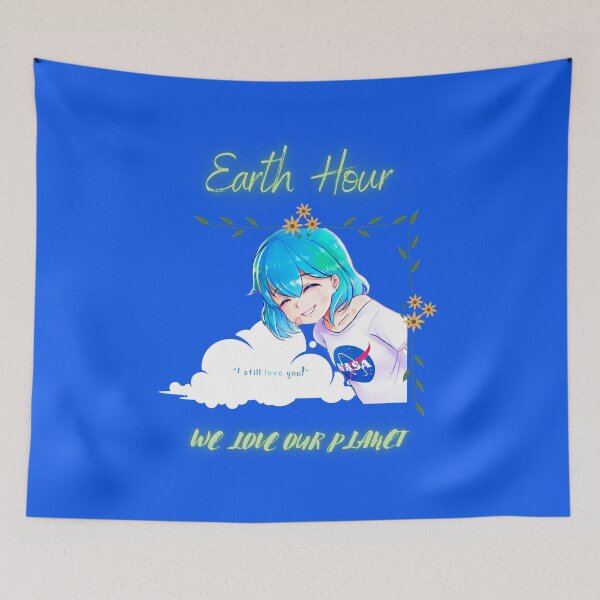 Item preview, Earth Hour  designed and sold by Theanimebubble.