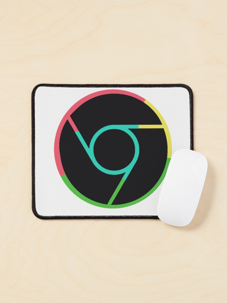 chrome mouse pad