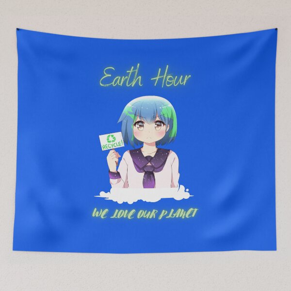 Item preview, Earth Hour  designed and sold by Theanimebubble.