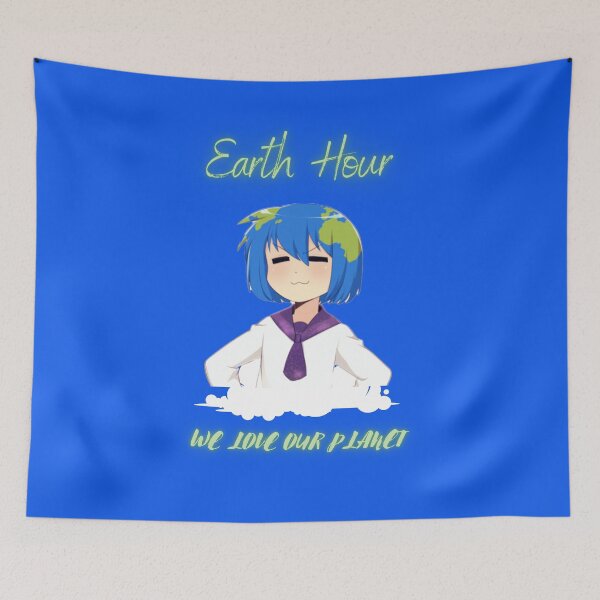 Item preview, Earth Hour  designed and sold by Theanimebubble.
