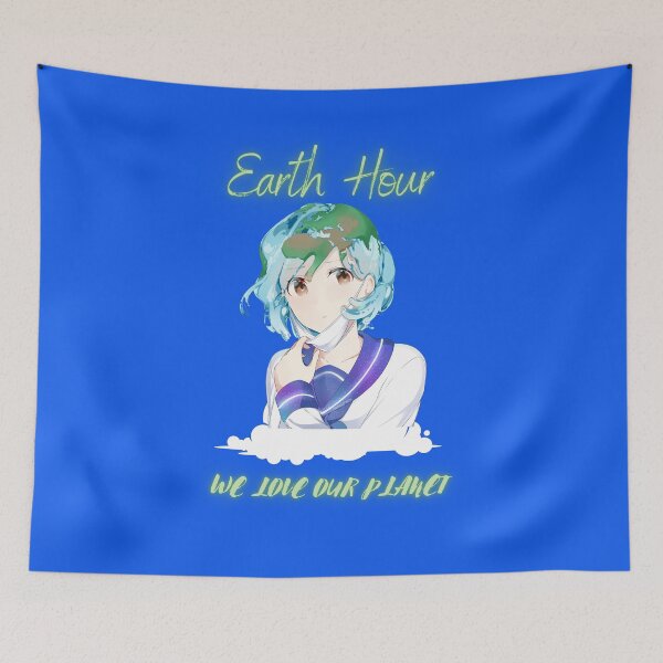 Item preview, Earth Hour  designed and sold by Theanimebubble.
