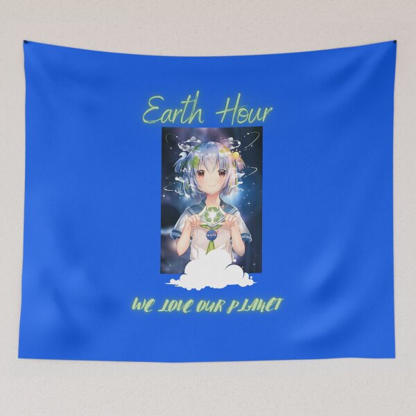 Item preview, Earth Hour  designed and sold by Theanimebubble.