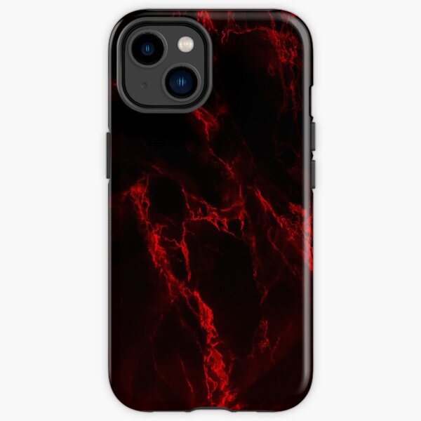 Really Red Marble iPhone Tough Case