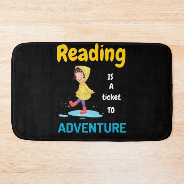 Item preview, Reading is a ticket to adventure  designed and sold by CastorWorks.