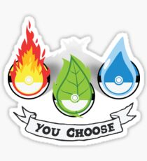 Pokemon - You Choose Sticker