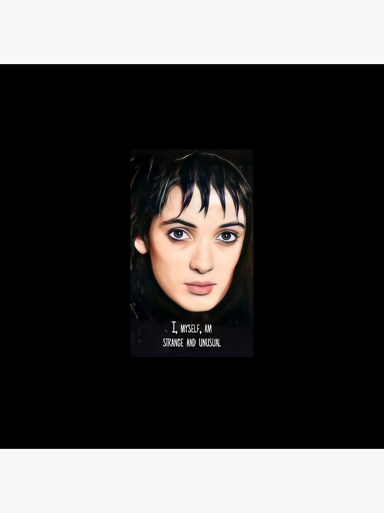 cheveux de beetlejuice lydia deetz