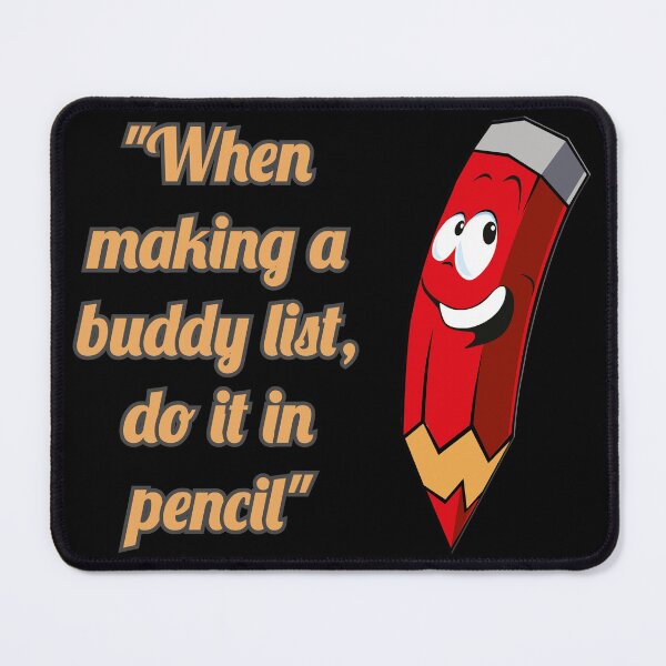 Item preview, When making a buddy list, do it in pencil - Color 05 designed and sold by SumarUp.