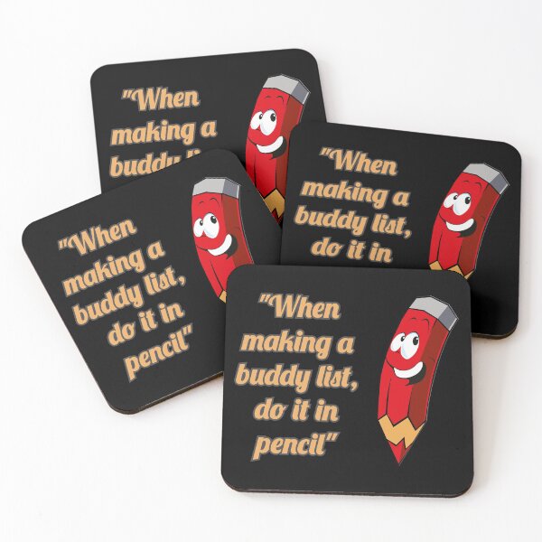 Item preview, When making a buddy list, do it in pencil - Color 05 designed and sold by SumarUp.