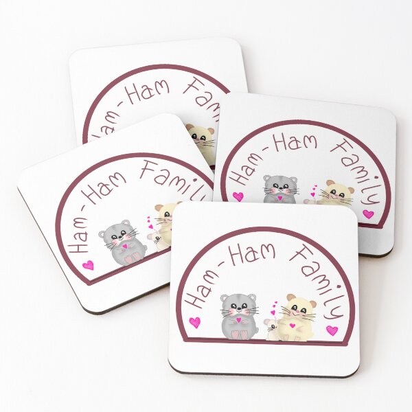 Item preview, Hamster family designed and sold by FennyWijayaMomo.