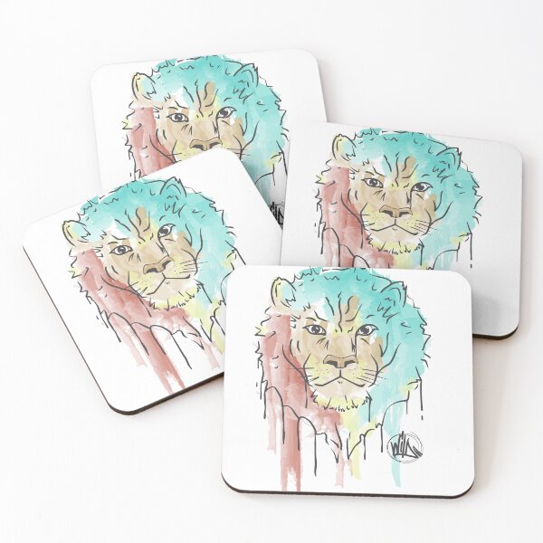 Item preview, the lion king in painting designed and sold by MomoDesigners.