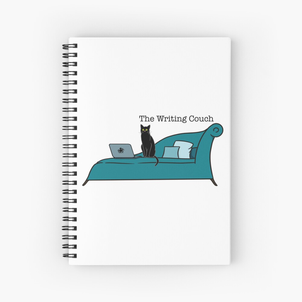 The Writing Couch Spiral Notebook