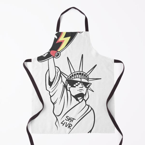 Aperçu de l'œuvre Statut de la liberté avec lunette noir créée et vendue par MomoDesigners.