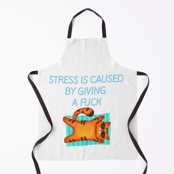 Item preview, stress is caused by giving a fuck essential t shirt | sticker designed and sold by ReganPro5.