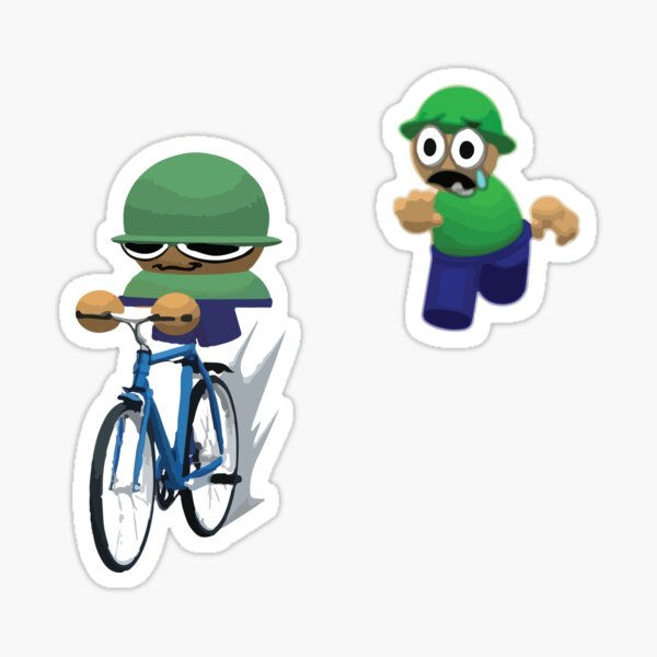 Item preview, brobgonal steals bandu's bike designed and sold by spamton-funny.