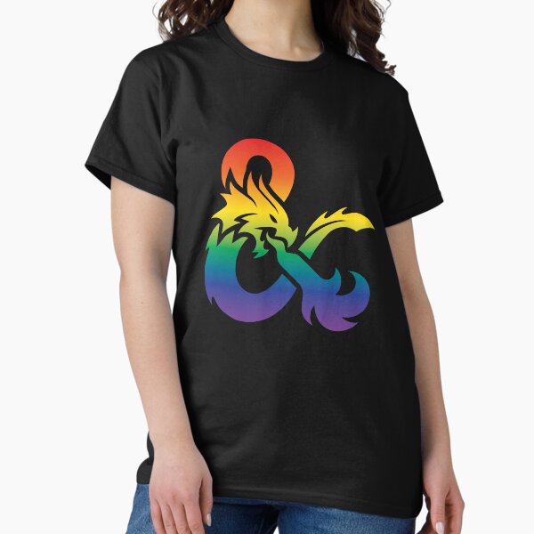 Item preview, Dungeons & Dragons Gay Pride Logo designed and sold by Devon Designs.