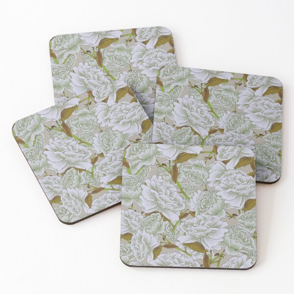 Item preview, Rose Pattern White designed and sold by Sanna Kuusimurto.