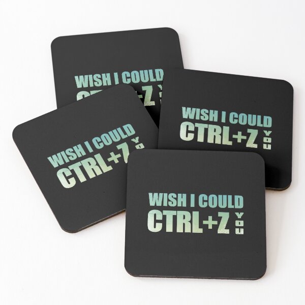 Item preview, Wish I Could CTRL+Z You designed and sold by OutcastBrain.