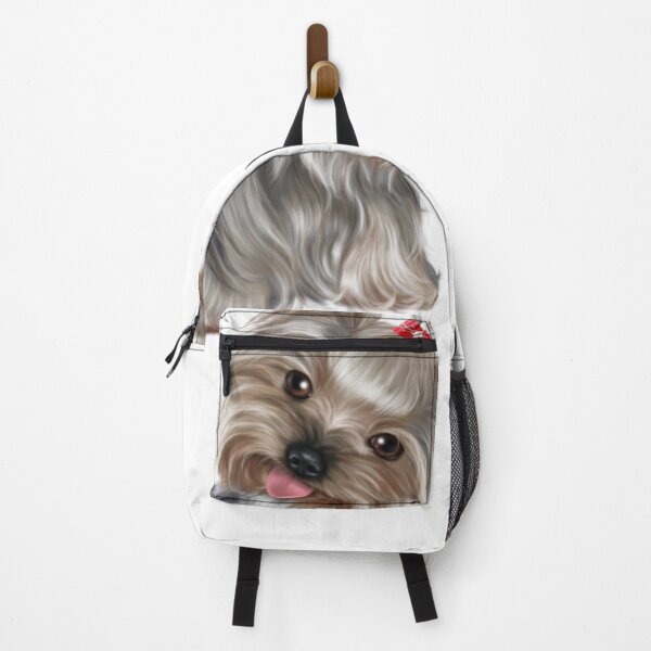 Item preview, black and tan yorkshire terrier digital painting designed and sold by RedShop24.