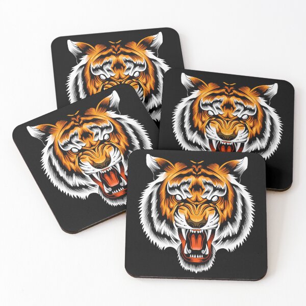 Item preview, Tiger Head Illustration designed and sold by Marciano Graphic.